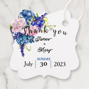 Favour Box Tags
