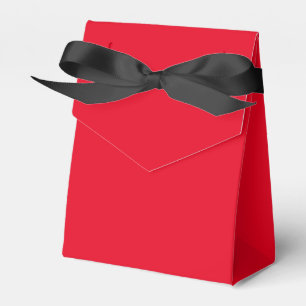 Favour Box Tent Style Red