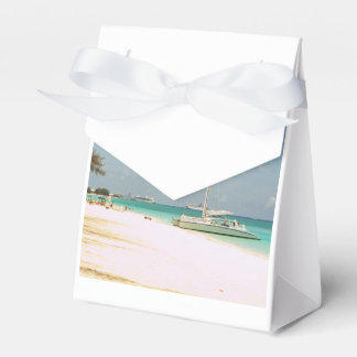 Favour Box with Beach Scene