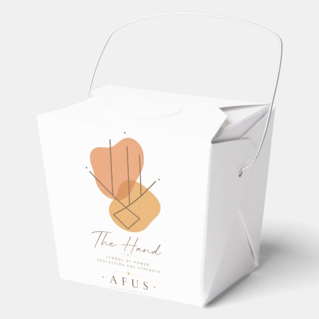 Favour boxes (Front)