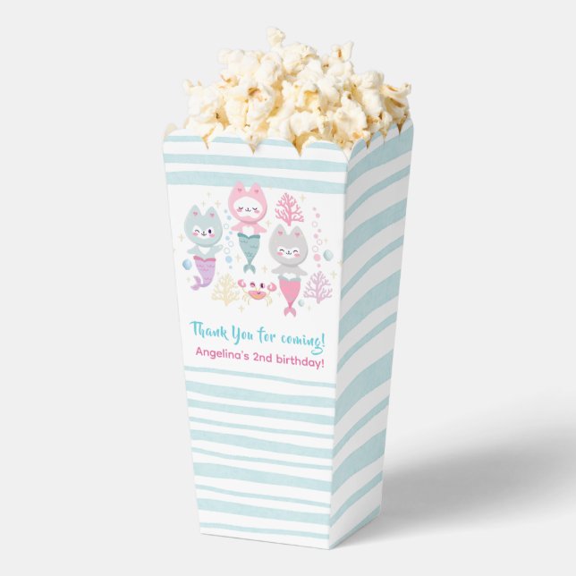 Favour Boxes for a nautical themed birthday party (Popped)