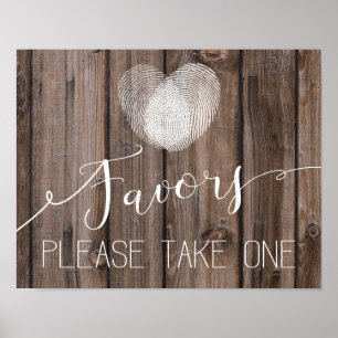 favour rustic wood Wedding sign Guestbook Print