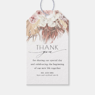 Favour Tag   Tropical Beach Thank You Wedding