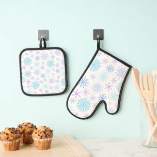 Favour Tags Oven Mitt & Pot Holder Set