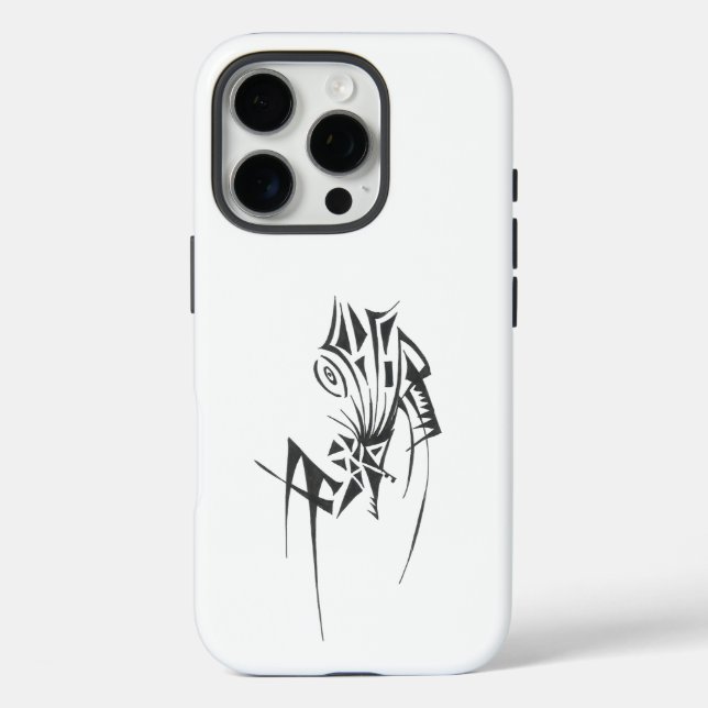 Favourite Black White Abstract Tribal Tattoo Art Case-Mate iPhone Case (Back)