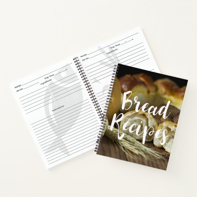 Favourite Bread Recipes Notebook (Inside)