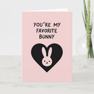 Favourite Bunny Greeting Card
