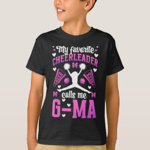 Favourite Cheerleader Calls Me G-ma Cheer G-ma Gra T-Shirt