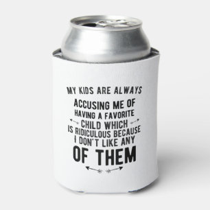 Favourite child accusing funny gifts for parents can cooler