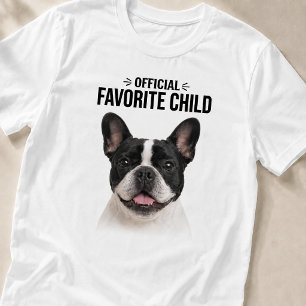 Favourite Child   Custom Minimalist Pet Portrait T-Shirt
