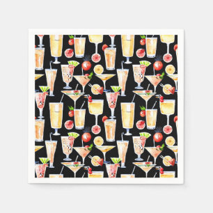 Favourite cocktails  napkin