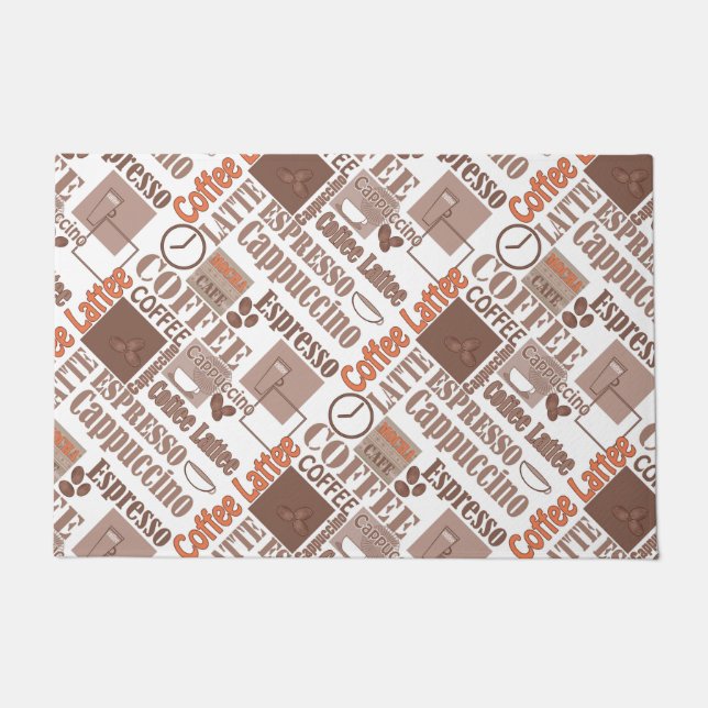 Favourite coffee doormat (Front)