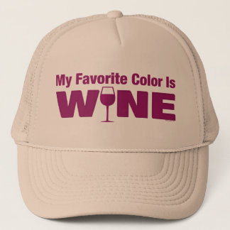 Favourite Colour Is Wine Trucker Hat