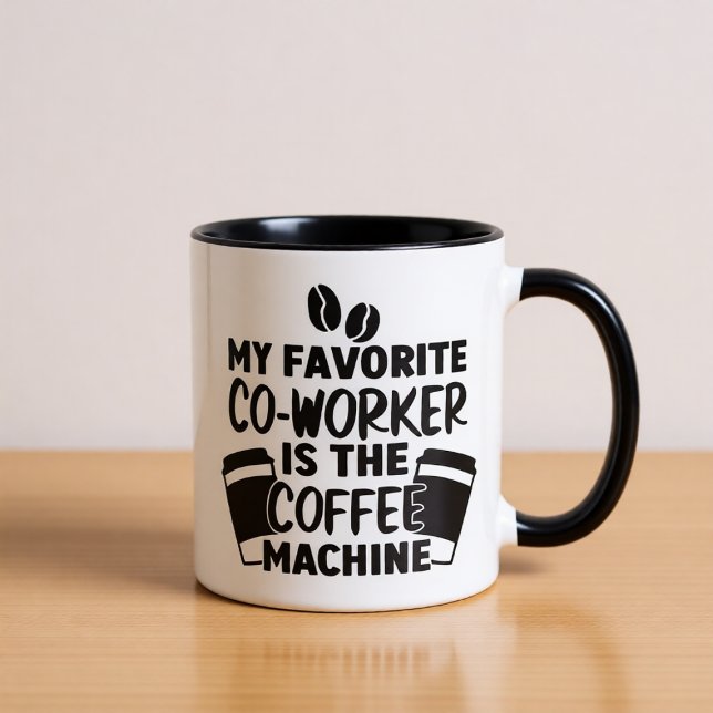 Favourite Coworker Funny Sarcastic Office Mug (Creator Uploaded)