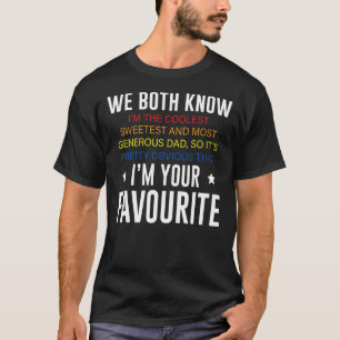 Favourite Dad Daddy Father Stepdad Father´s Day So T-Shirt