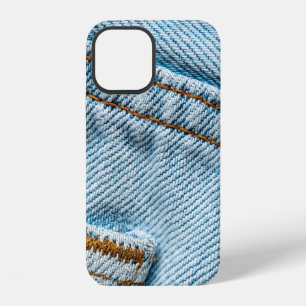 Favourite Faded Comfortable Blue Jeans iPhone 12 Case