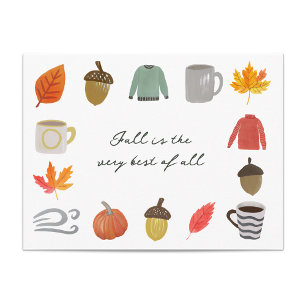 Favourite Fall Things Card