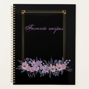 Favourite floral design  planner