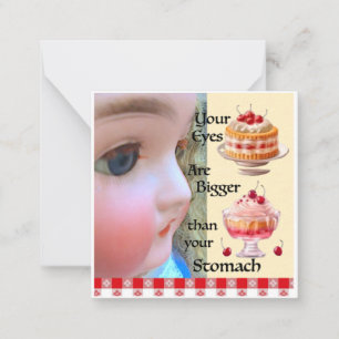 Favourite Foodie Note Card
