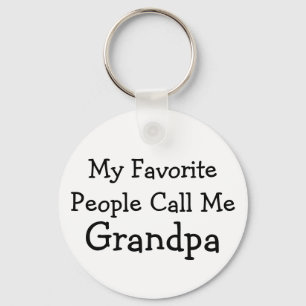 Favourite Grandpa Key Ring