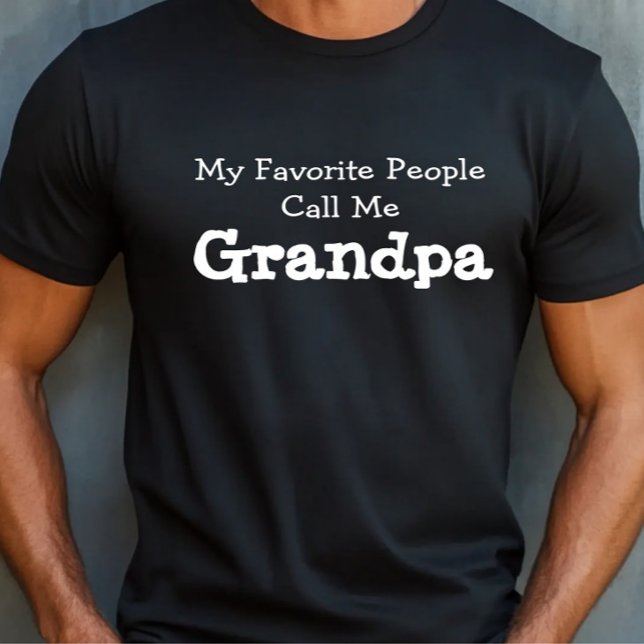Favourite Grandpa T-Shirt (Creator Uploaded)