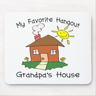 Favourite Hangout Grandpa's House Mouse Pad