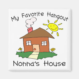 Favourite Hangout Nonna's House Magnet