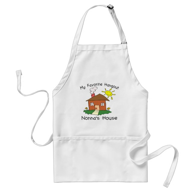 Favourite Hangout Nonna's House Standard Apron (Front)
