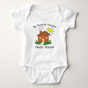 Favourite Hangout Oma's House Baby Bodysuit