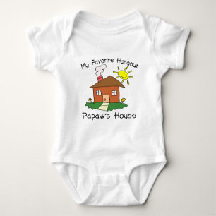 Favourite Hangout Papaw's House Baby Bodysuit
