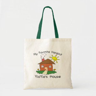 Favourite Hangout YiaYia's House Tote Bag
