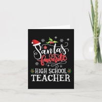 Favourite High School Teacher Christmas Party Gift
