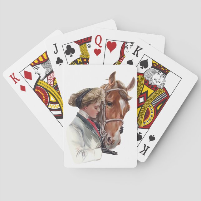 Favourite Horse Playing Cards (Back)