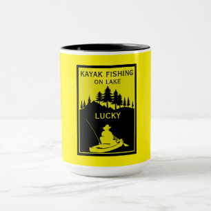 Favourite Kayak Lake And River Fishing Mug