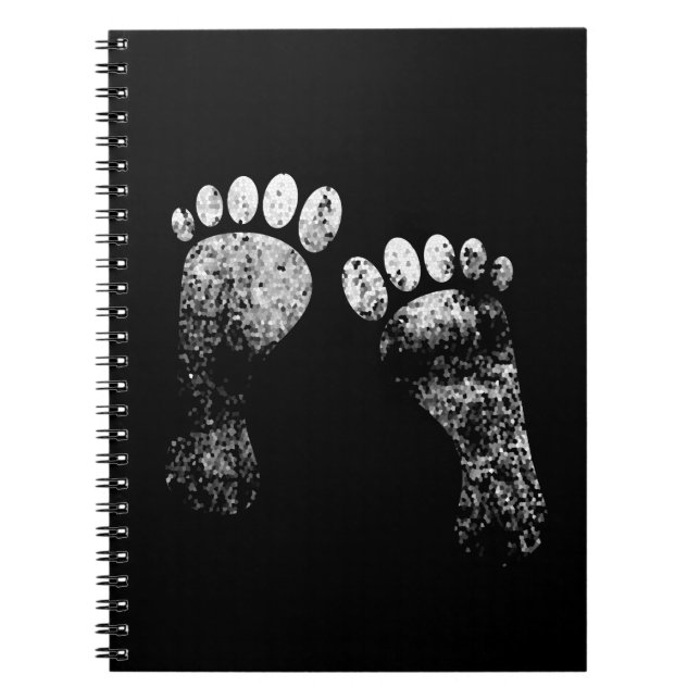 Favourite legs , tracks the next person , joke , notebook (Front)