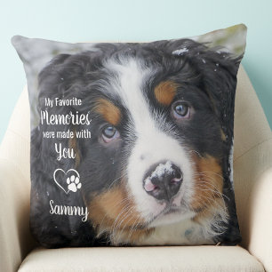 Favourite Memories Dog Lover Pet Loss Pet Memorial Cushion