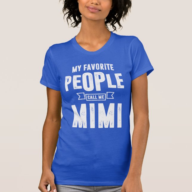 Favourite Mimi Gift T-Shirt (Front)