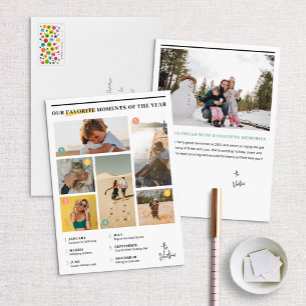 Favourite Moments Year in Review Photo Holiday Car