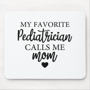 Favourite Paediatrician Calls Me Mum Match Day 202 Mouse Pad