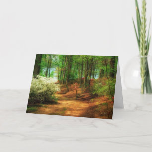 Favourite Path - Blank Verse Greeting Card