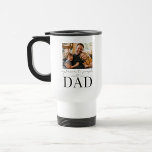 Favourite People Call Me Dad Photo Gift Travel Mug