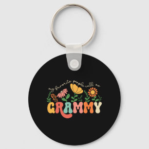Favourite People Call Me Grammy Mothers Day  Key Ring