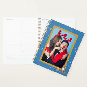 Favourite Photo Santa Claus Sleigh Reindeer Planner