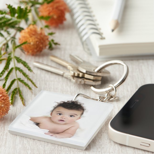 Favourite Photos 2-Photo Template Key Ring (Front Right)