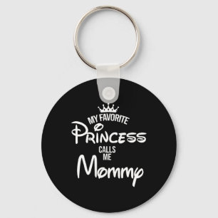 Favourite Princess Calls Me Mummy Daughter Fathers Key Ring