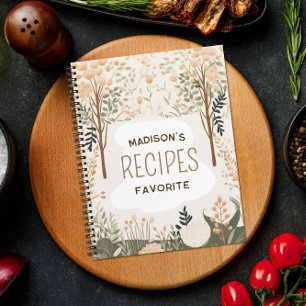 Favourite Recipes Book Personalised