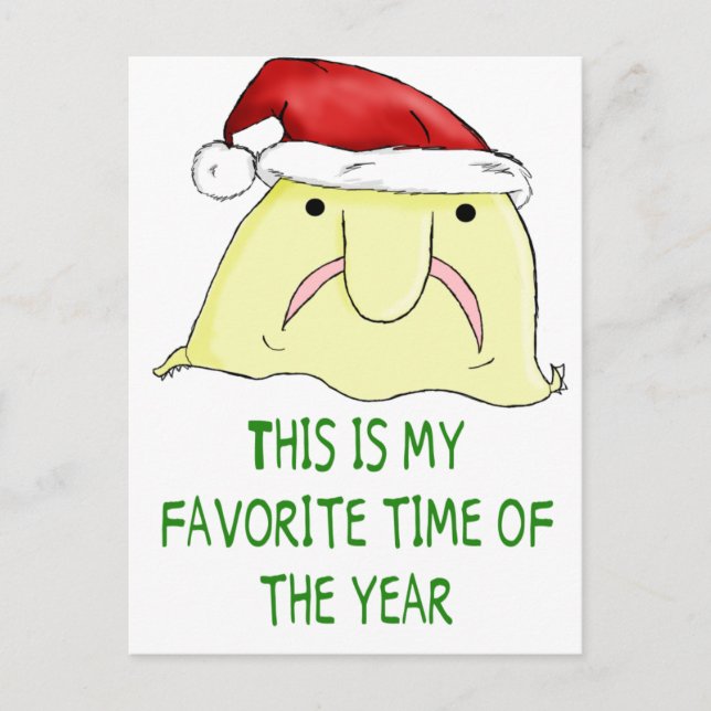 Favourite Season Holiday Postcard (Front)