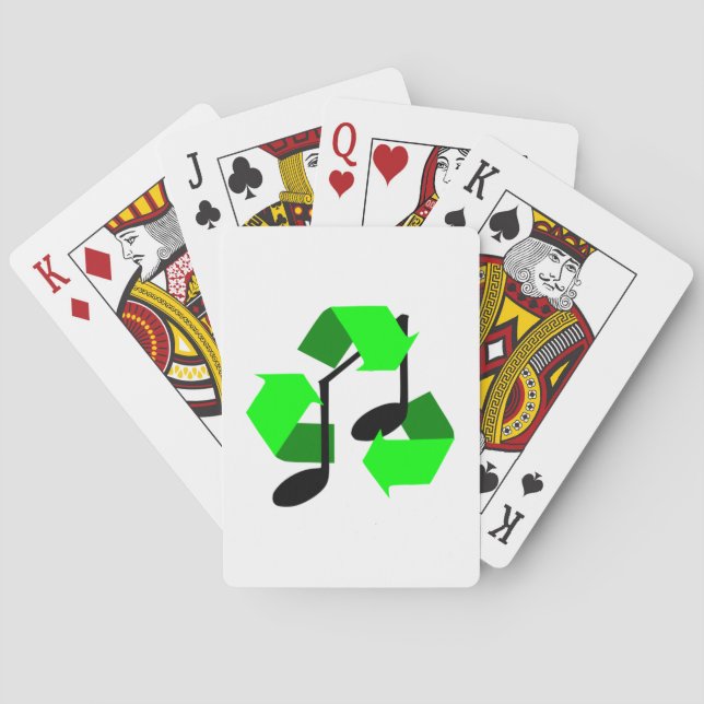 Favourite Song Rhythm Playing Cards (Back)