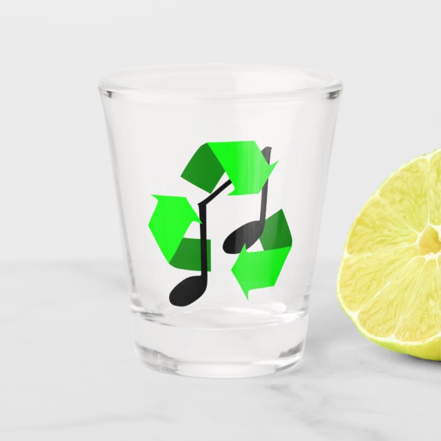 Favourite Song Rhythm Shot Glass (Front)