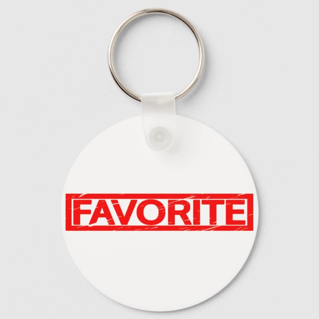 Favourite Stamp Key Ring (Front)
